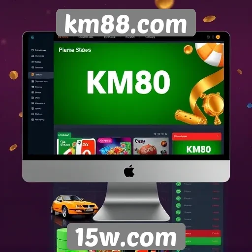 Interface do usuário do km88.com é amigável